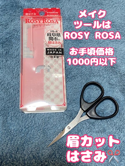 眉はさみ/ロージーローザ/その他化粧小物を使ったクチコミ(1枚目)