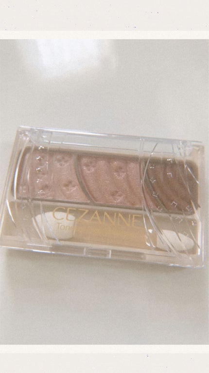トーンアップアイシャドウ/CEZANNE/アイシャドウパレットを使ったクチコミ(2枚目)