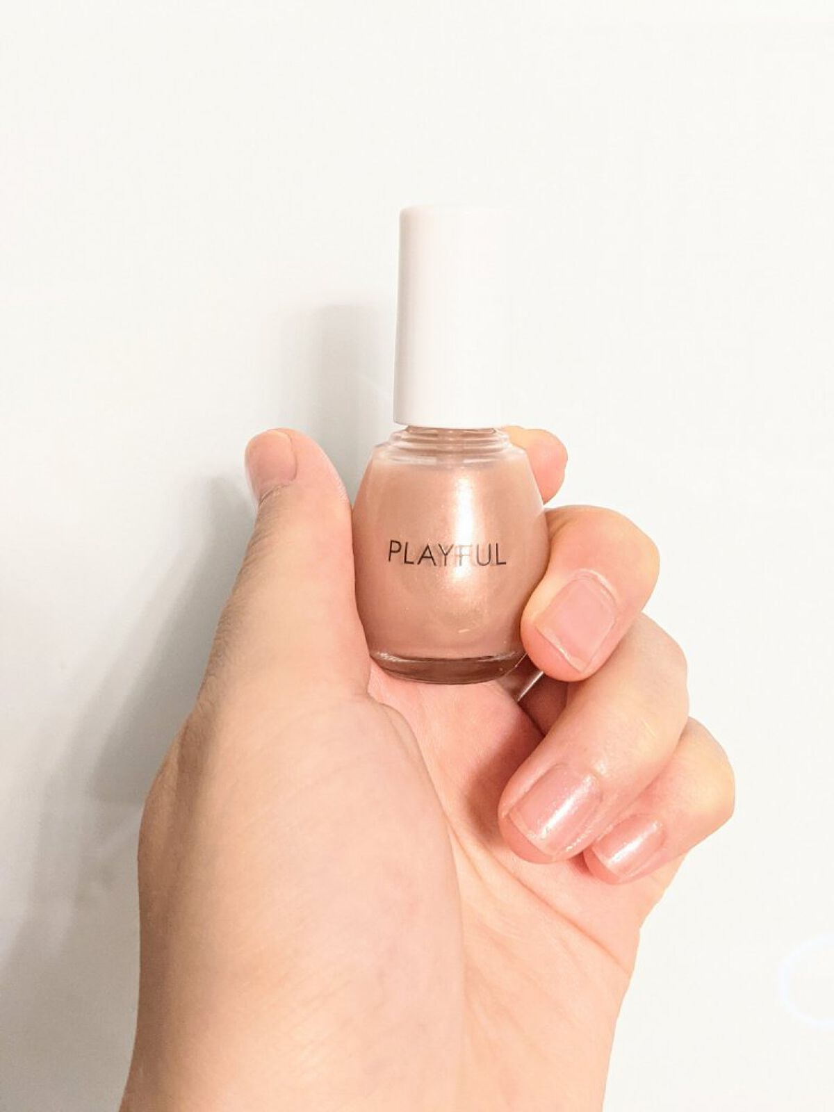 プレイフル アップデートネイル pun-16 ミスティピンク/PLAYFUL/オールインワンネイルを使ったクチコミ（2枚目）