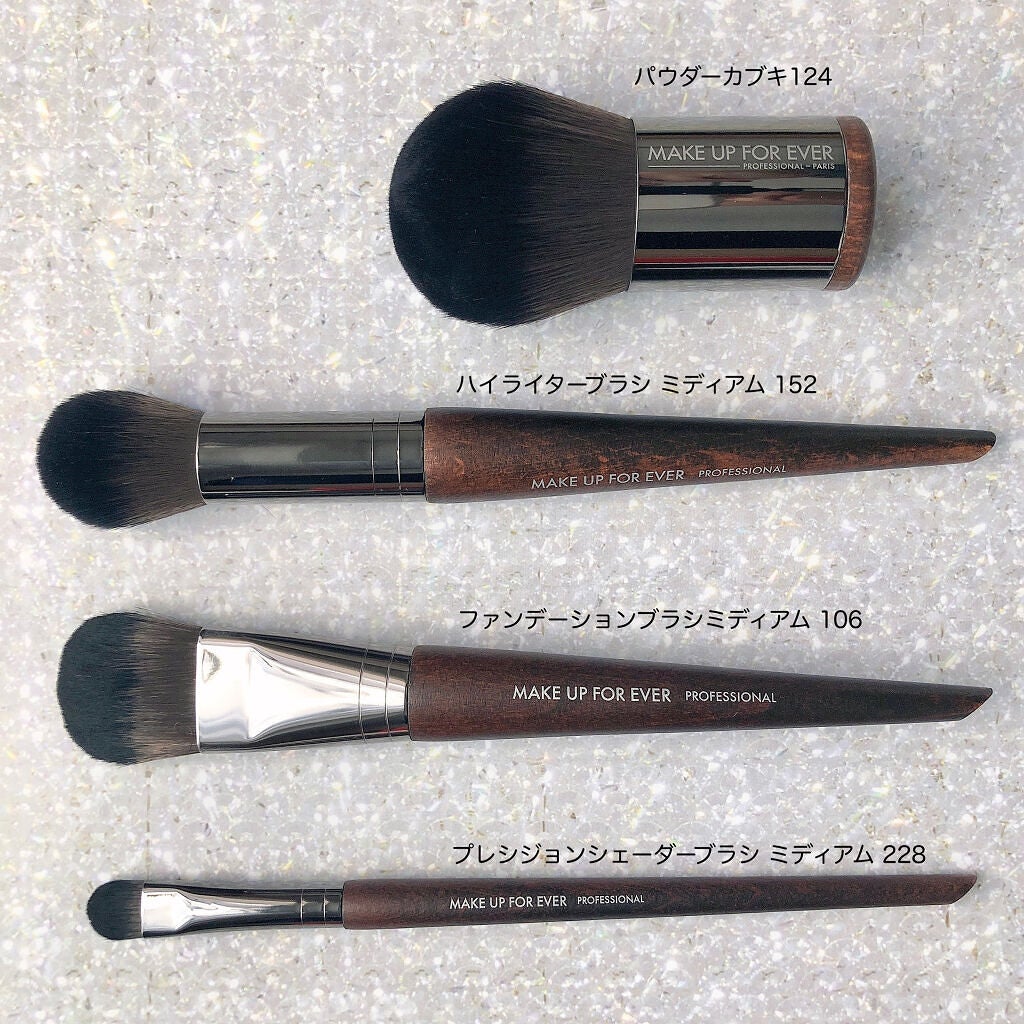 パウダーカブキブラシ#124/MAKE UP FOR EVER/メイクブラシを使ったクチコミ(6枚目)