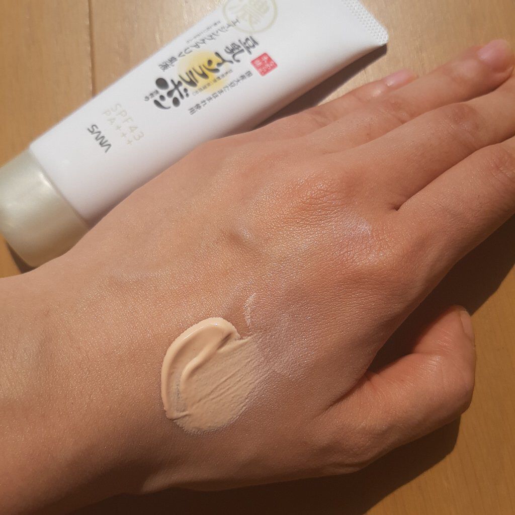 リンクルUV乳液/なめらか本舗/日焼け止めミルクを使ったクチコミ(4枚目)