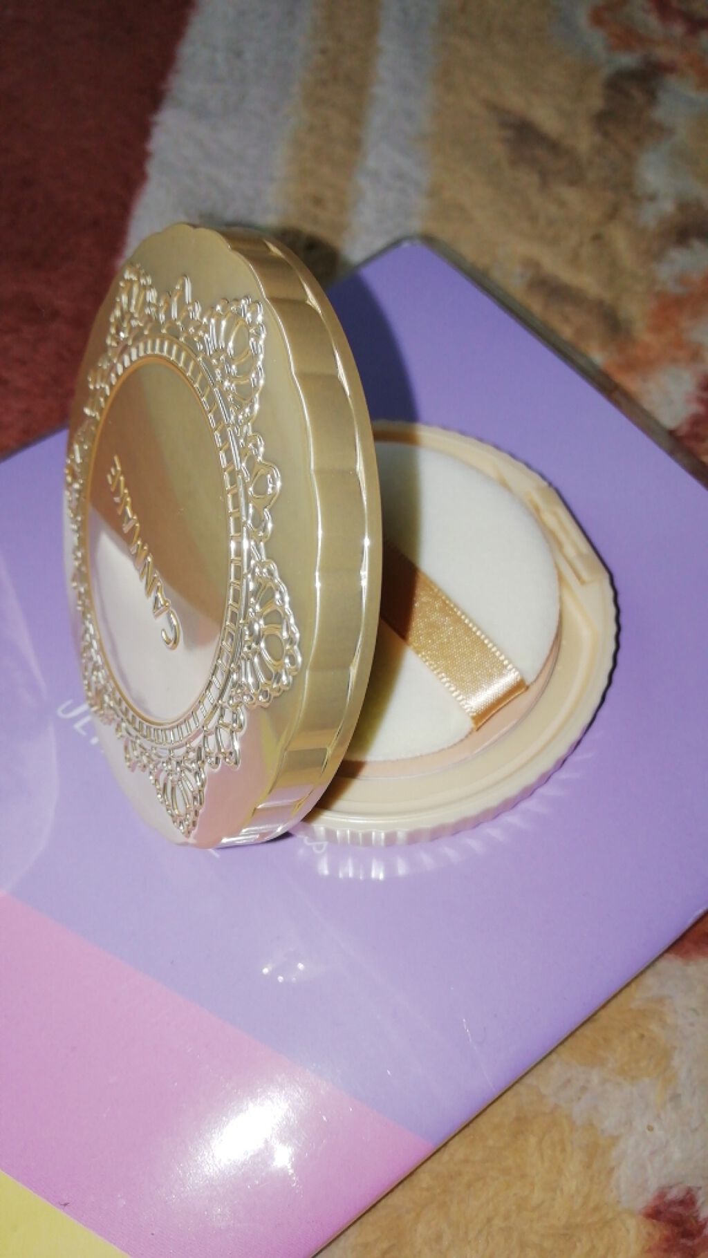 【旧品】マシュマロフィニッシュパウダー/キャンメイク/プレストパウダーを使ったクチコミ(1枚目)