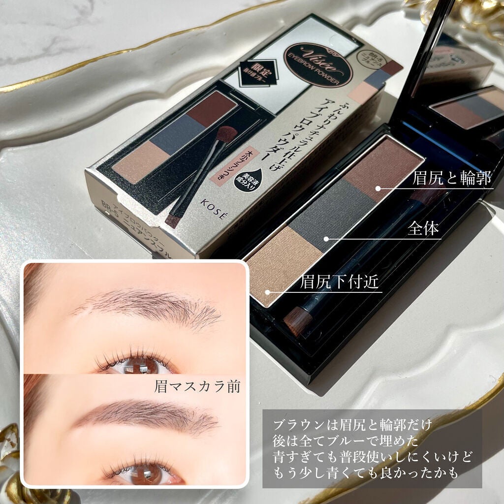 ヴィセ リシェ アイブロウパウダー/Visée/パウダーアイブロウを使ったクチコミ(6枚目)