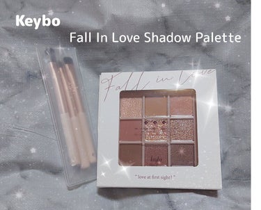 KEYBO FALL IN LOVE SHADOW PALETTE/keybo/アイシャドウパレットを使ったクチコミ（1枚目）