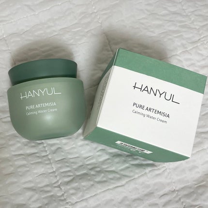 ピュアアルテミシア カーミングウォータークリーム/HANYUL(ハンユル)/フェイスクリームを使ったクチコミ(1枚目)