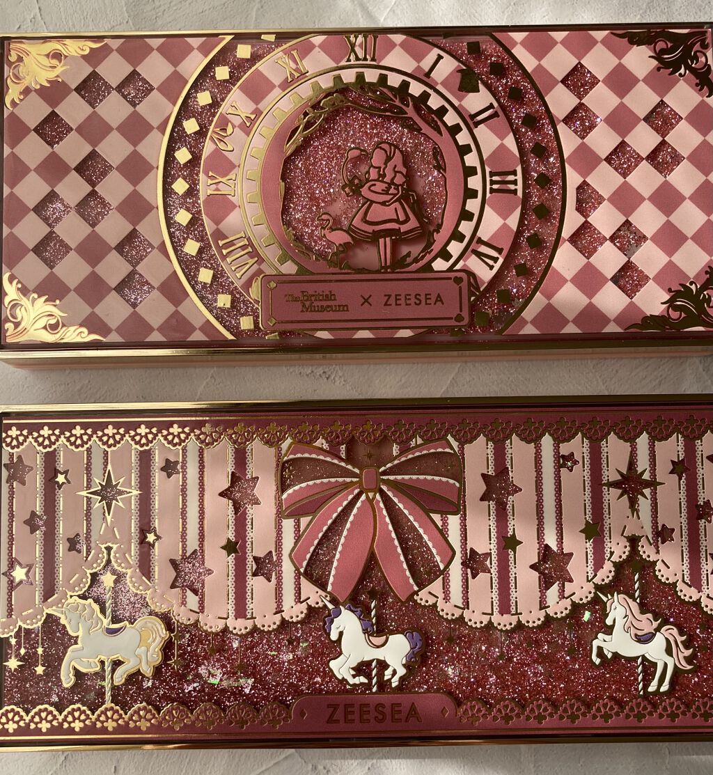 アリスドリームランドシリーズ 12色アイシャドウパレット（ZEESEA×大英博物館）/ZEESEA/アイシャドウパレットを使ったクチコミ（1枚目）
