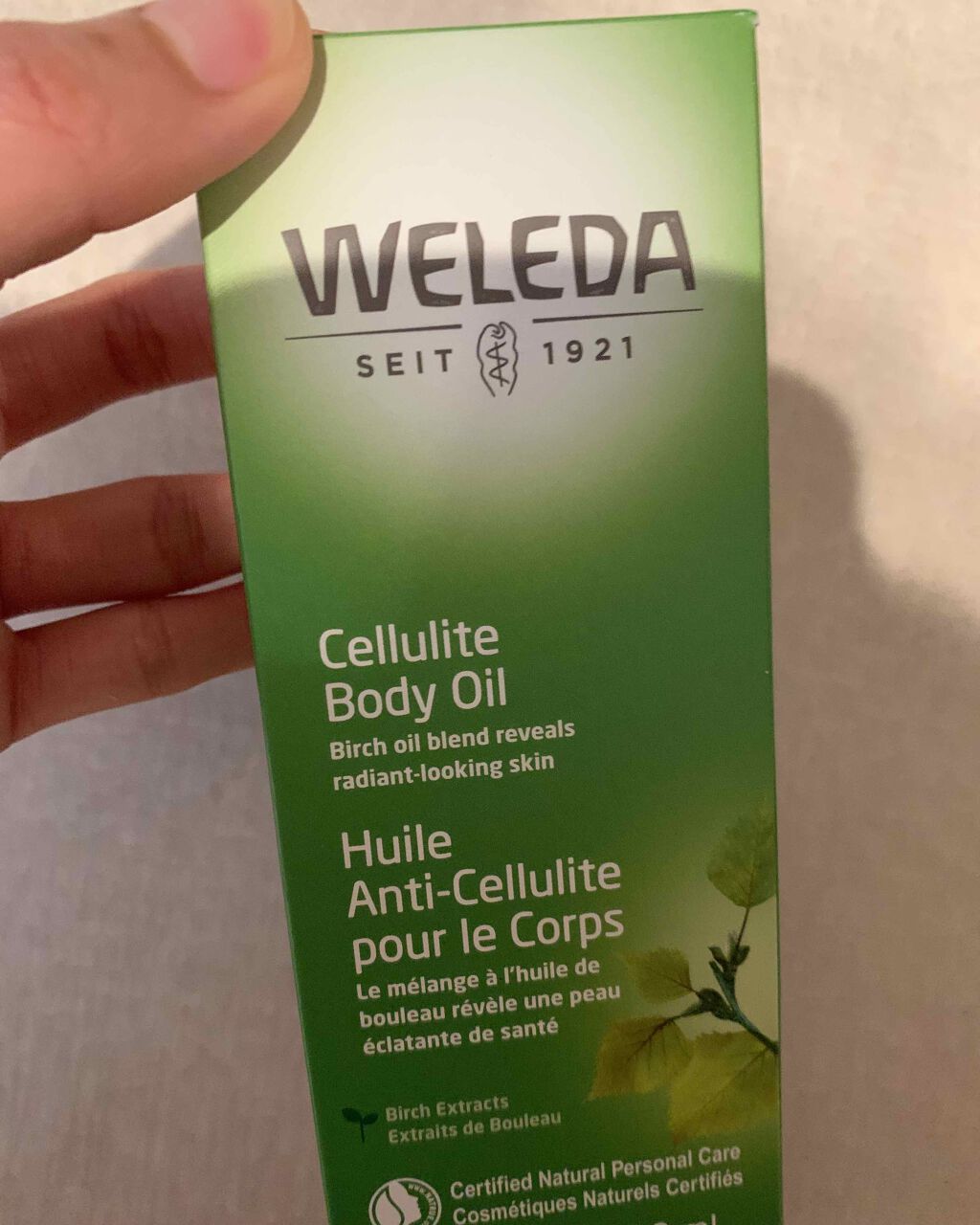 ホワイトバーチ ボディオイル/WELEDA/ボディオイルを使ったクチコミ（2枚目）