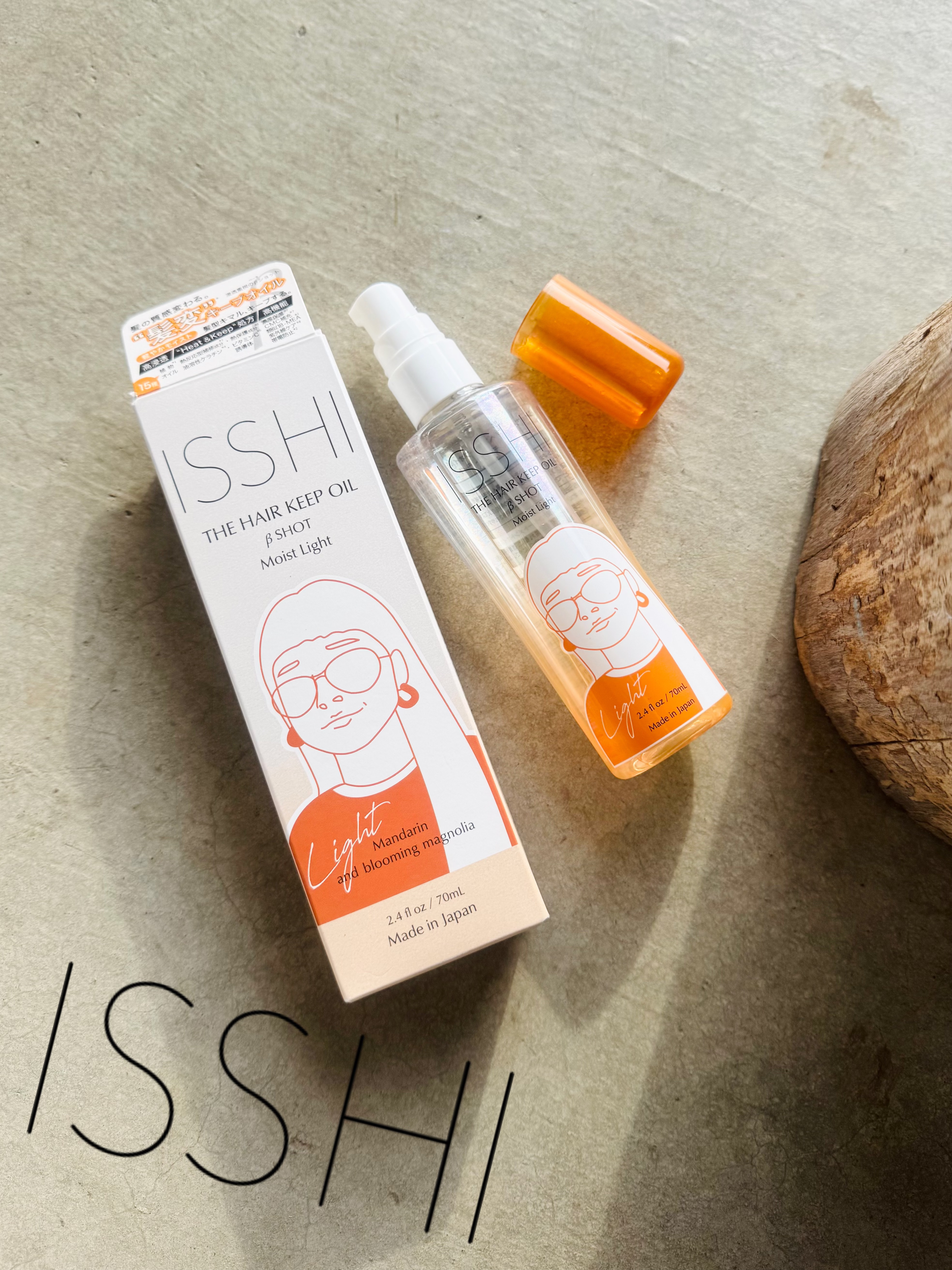 ISSHI イッシ ザ ヘアキープオイルβショット  モイストライトのクチコミ「˗ˋ 𝗜𝗦𝗦𝗛𝗜 髪変キープオイル🪮✨ˊ˗ 
熱をミカタに理想のヘアスタイルKEEP！
『さら.....」（1枚目）