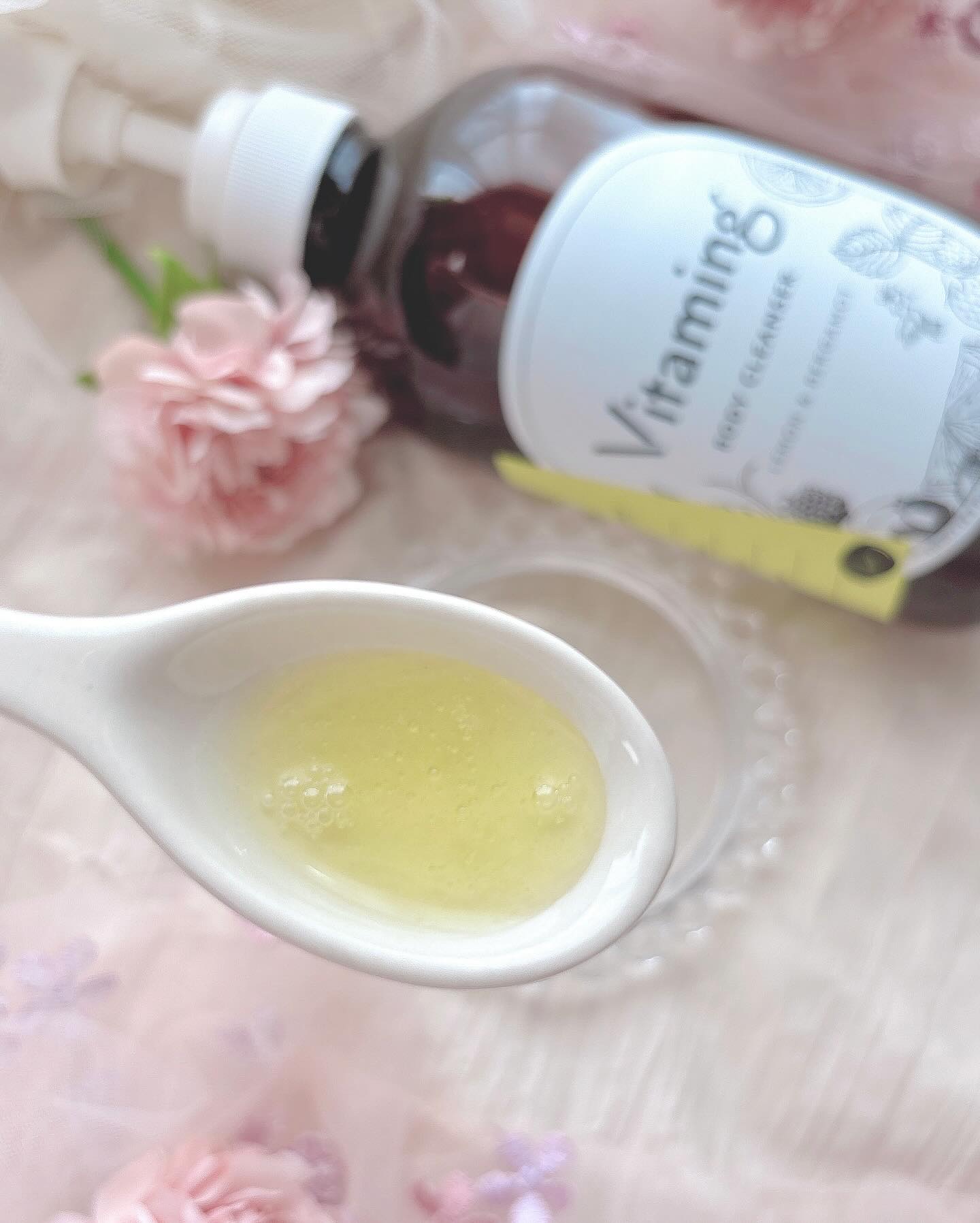 リフレッシングボディソープ(レモン＆ベルガモットの香り)/Vitaming/ボディソープを使ったクチコミ（2枚目）