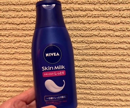 スキンミルク(しっとり)/ニベア/ボディミルクを使ったクチコミ(1枚目)