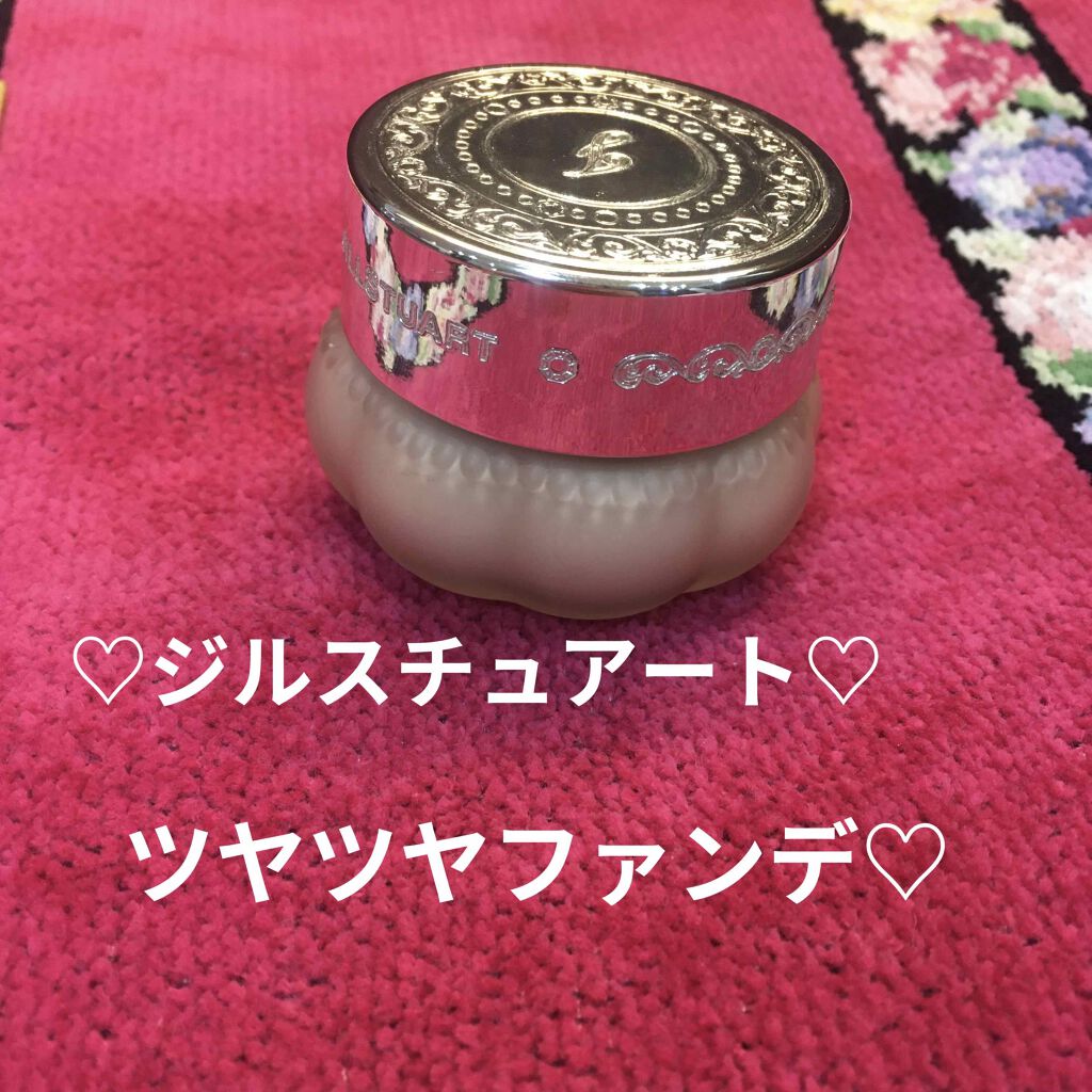 モイストシルク ジェリーファンデーション/JILL STUART/クリーム・エマルジョンファンデーションを使ったクチコミ(1枚目)