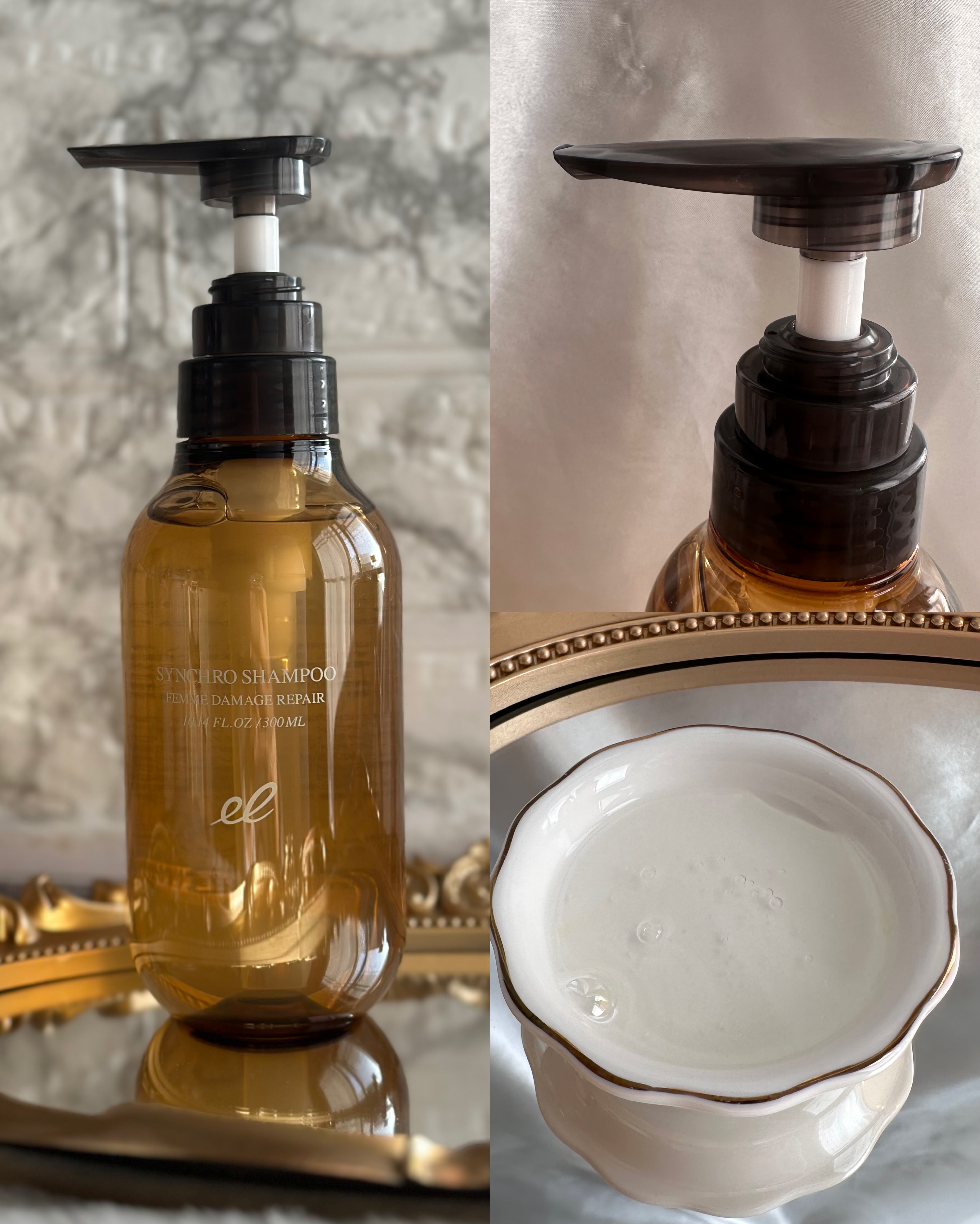 シンクロシャンプー　ファム　DAMAGE REPAIR/シンクロトリートメント　DAMAGE REPAIR/ELECTRON/市販シャンプーを使ったクチコミ（2枚目）