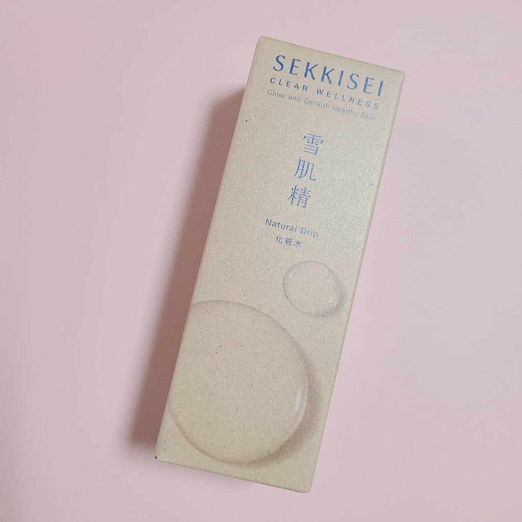 クリアウェルネス ナチュラル ドリップ/雪肌精/化粧水を使ったクチコミ（1枚目）