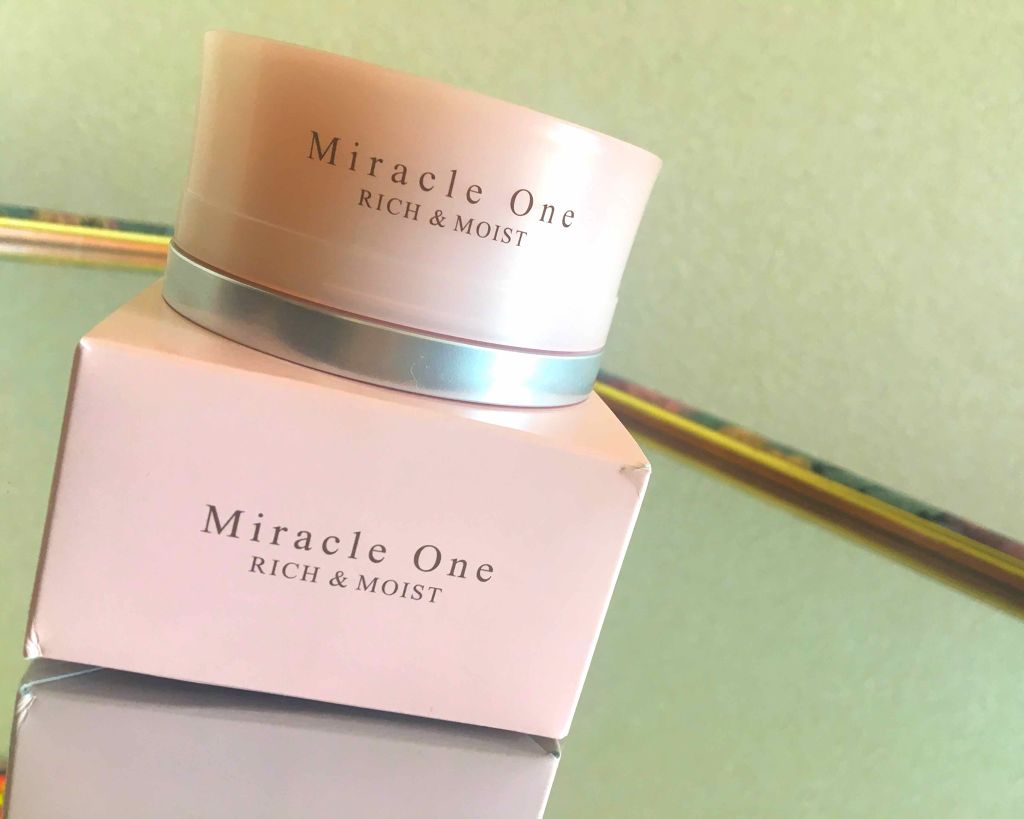 ミラクルワン リッチ&モイスト/RF28/オールインワン化粧品を使ったクチコミ（1枚目）