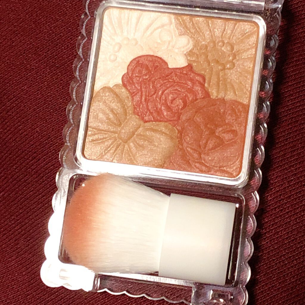 グロウフルールチークス/キャンメイク/パウダーチークを使ったクチコミ(2枚目)