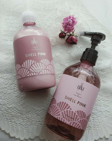SHELL PINK シャンプー/トリートメント/ISM/市販シャンプーを使ったクチコミ(1枚目)