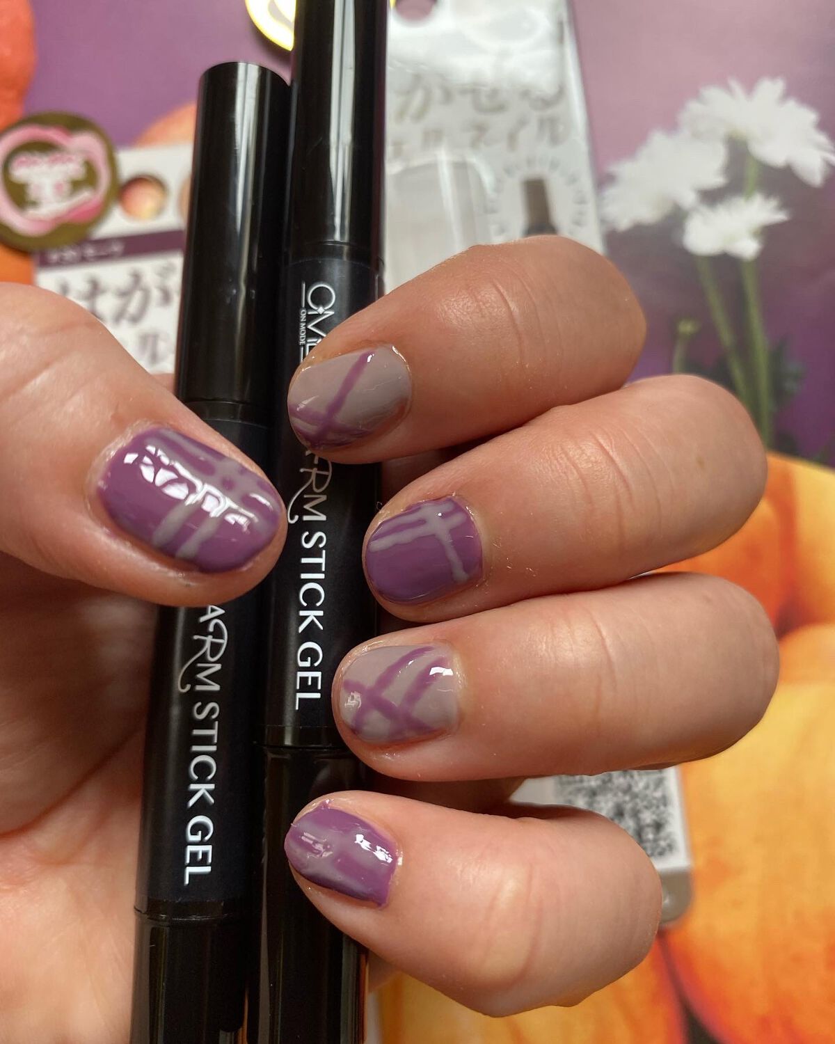 チャームスティックジェル/OMD/オールインワンネイルを使ったクチコミ(8枚目)