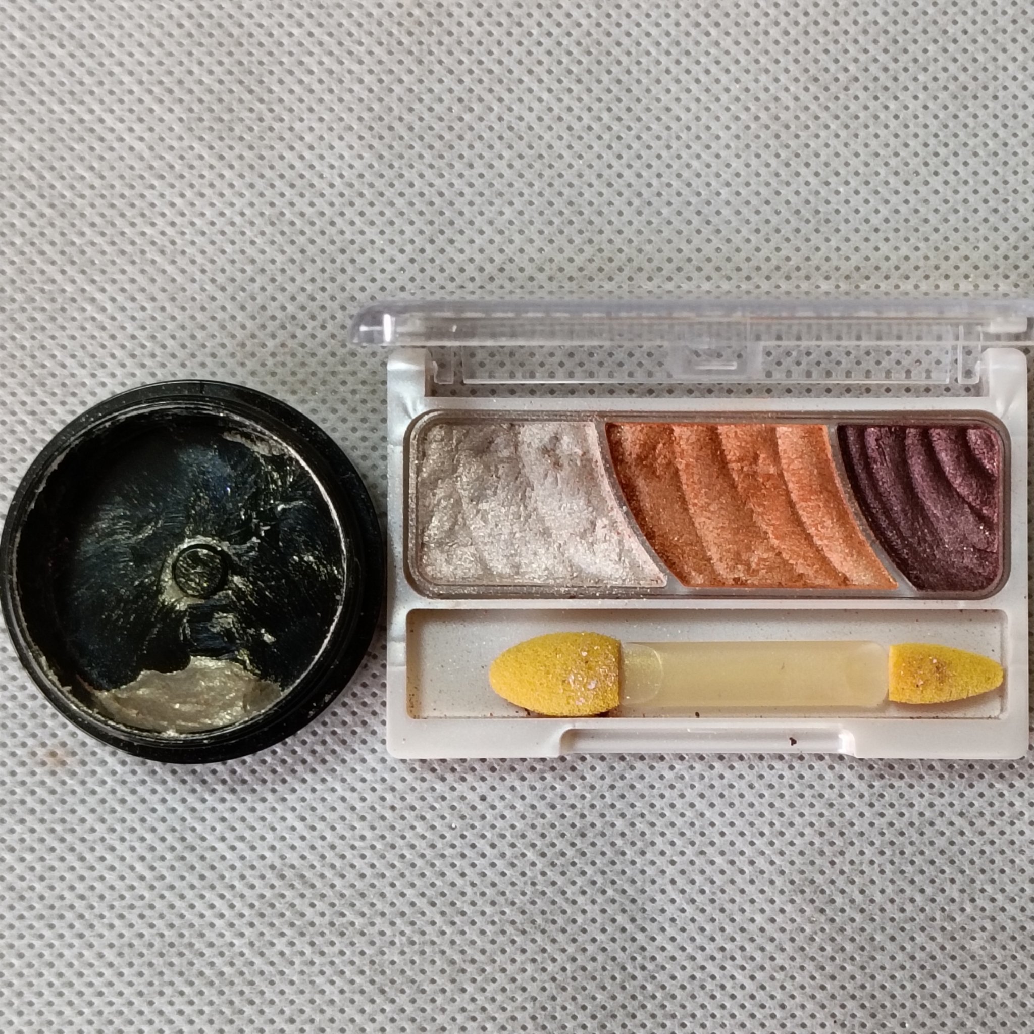 フレッシュフルーツ リップ＆チーク トリオ 1 オレンジ/SKINFOOD/ジェル・クリームチークを使ったクチコミ（3枚目）