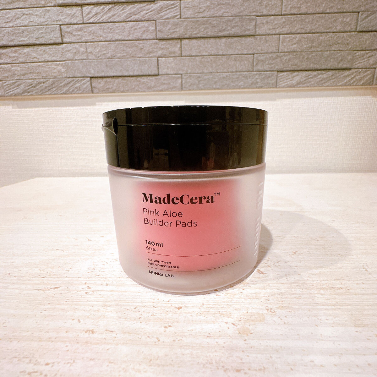 マデセラピンクアロエビルダートナーパッド/SKINRx LAB/トナーパッドを使ったクチコミ（2枚目）