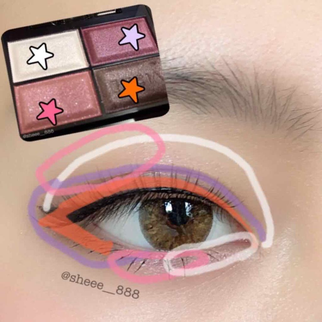 クリエイティブ アイカラー/ALBION/アイシャドウパレットを使ったクチコミ(4枚目)