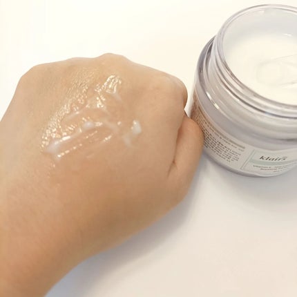 フレッシュリージュースドビタミンEマスク(90g)/Klairs/フェイスクリームを使ったクチコミ(4枚目)