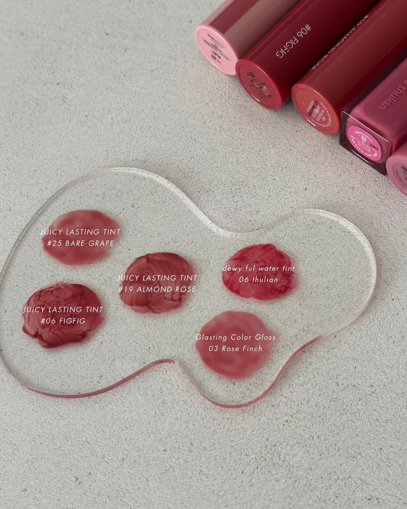 ジューシーラスティングティント/rom&nd/リップティントを使ったクチコミ(2枚目)