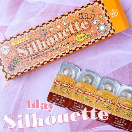 シルエットワンデー/LensVery/ワンデー(1DAY)カラコンを使ったクチコミ(6枚目)