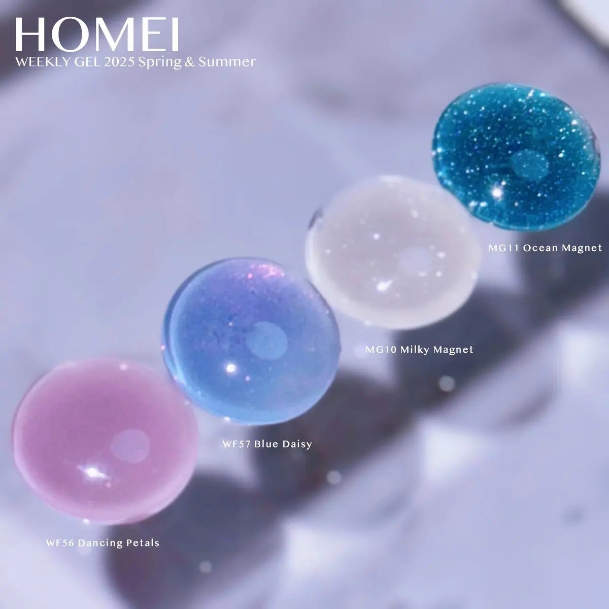 ウィークリージェル/HOMEI/ジェルネイルを使ったクチコミ(2枚目)