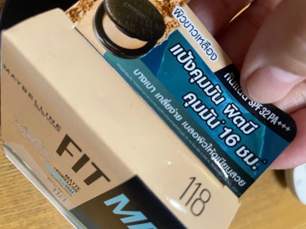 フィットミー パウダー M/MAYBELLINE NEW YORK/プレストパウダーを使ったクチコミ(2枚目)
