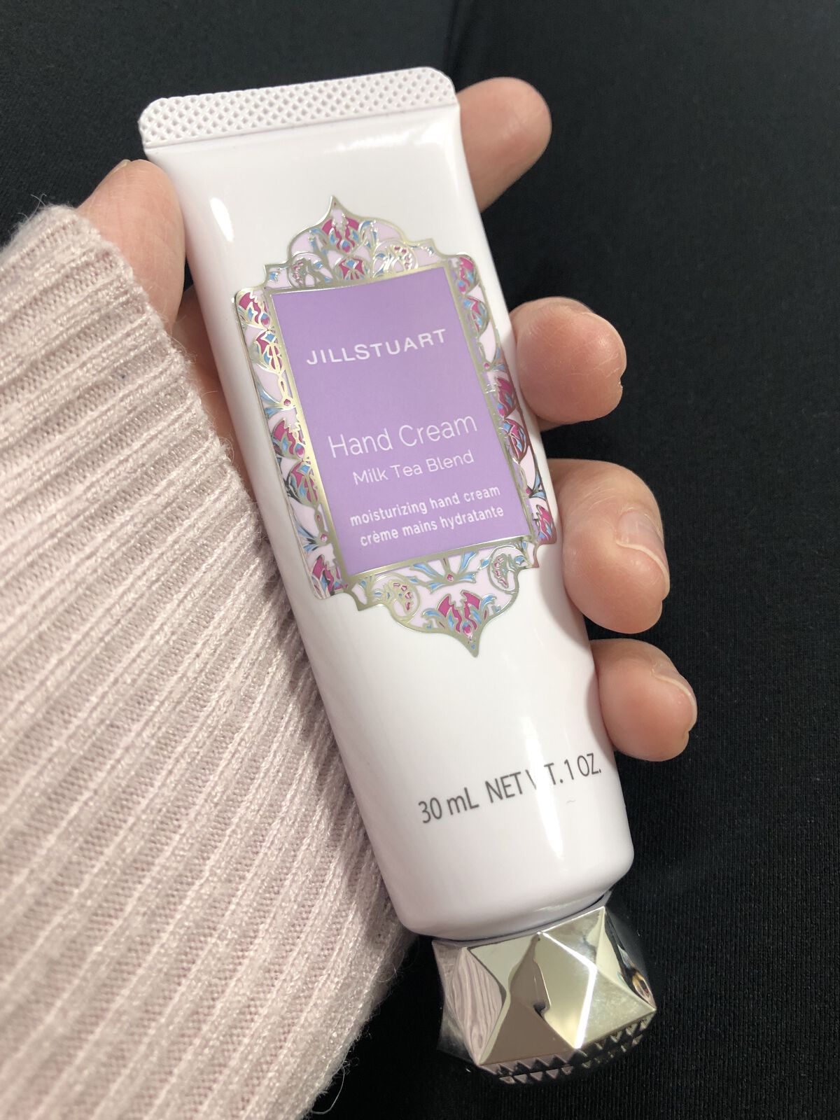 ハンドクリーム ミルクティーブレンド/JILL STUART/ハンドクリームを使ったクチコミ（1枚目）