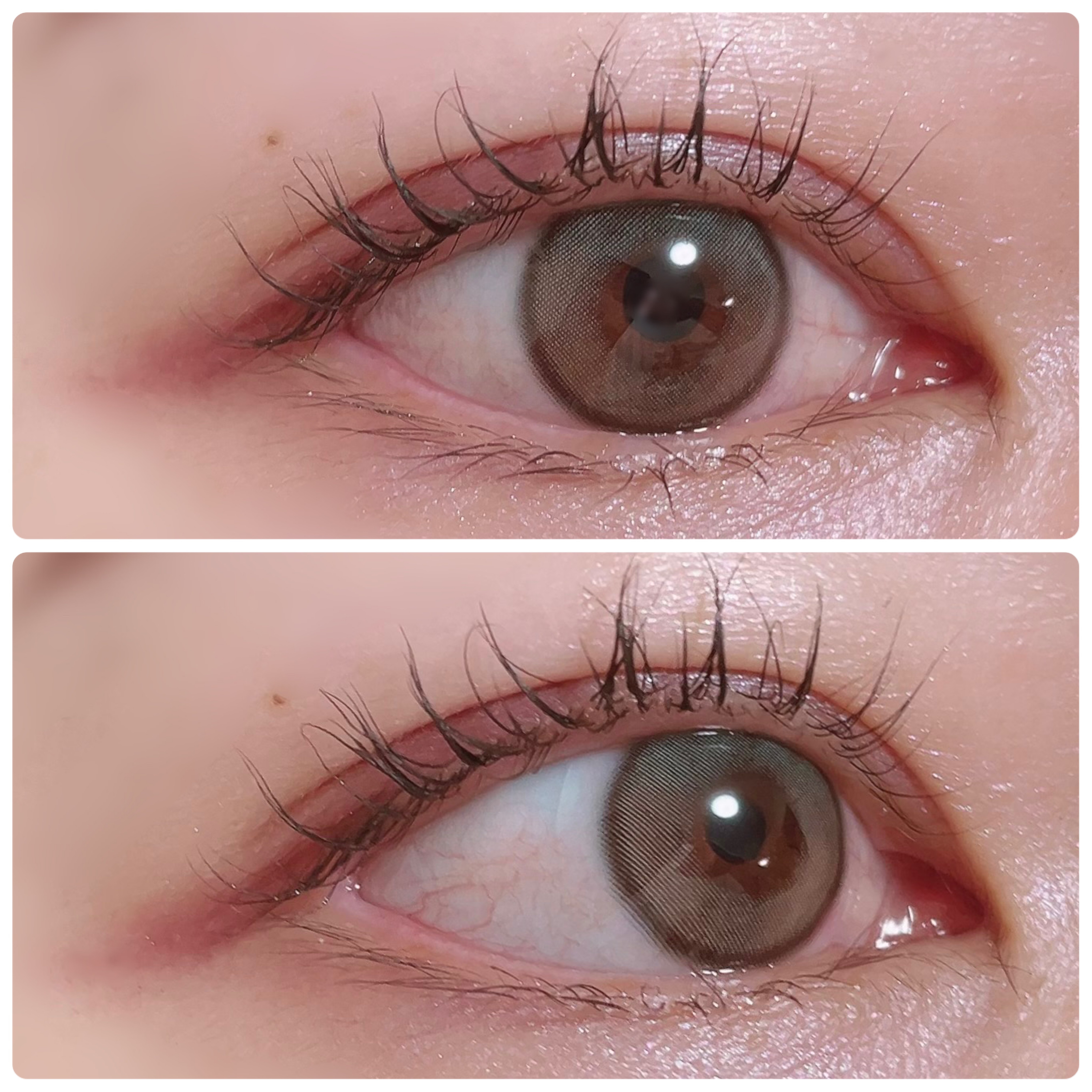 YURIAL Monthly/i-DOL/カラーコンタクトレンズを使ったクチコミ（3枚目）