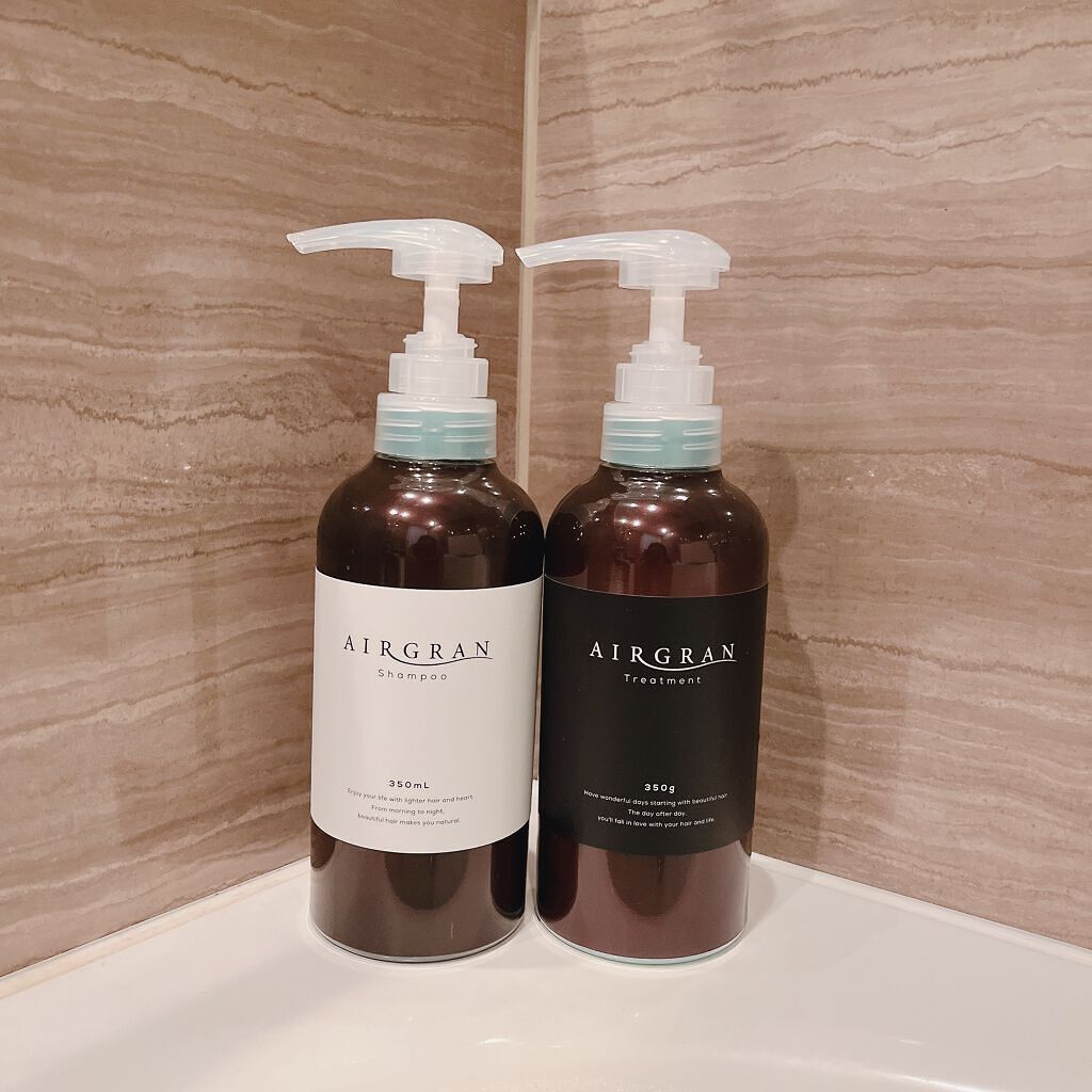 ナチュラルストレートシャンプー&トリートメント/AIRGRAN/市販シャンプーを使ったクチコミ(2枚目)