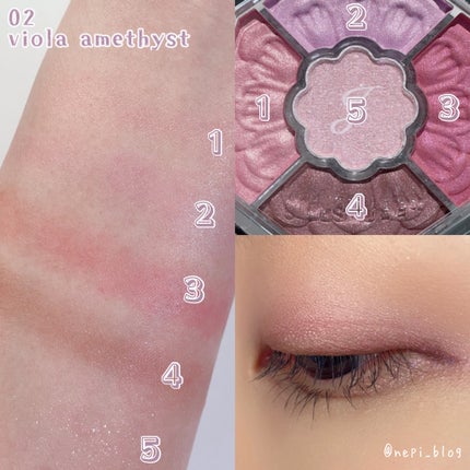 ジルスチュアート ブルームクチュール アイズ ジュエルドブーケ/JILL STUART/アイシャドウパレットを使ったクチコミ(6枚目)