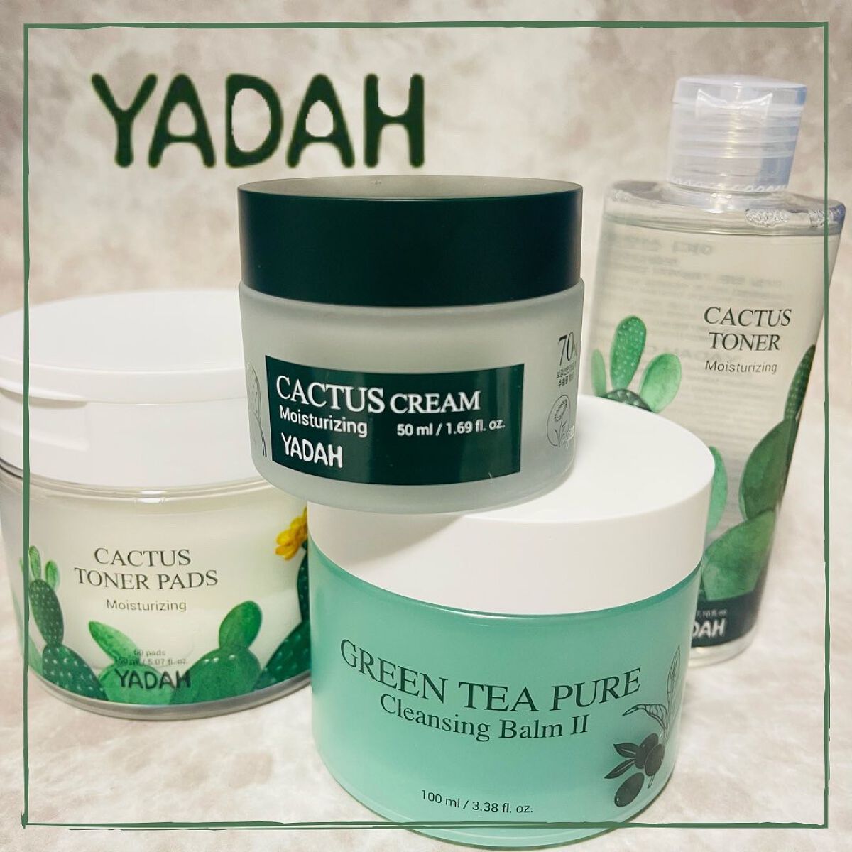 カクタストナーパッド/YADAH/トナーパッドを使ったクチコミ（1枚目）