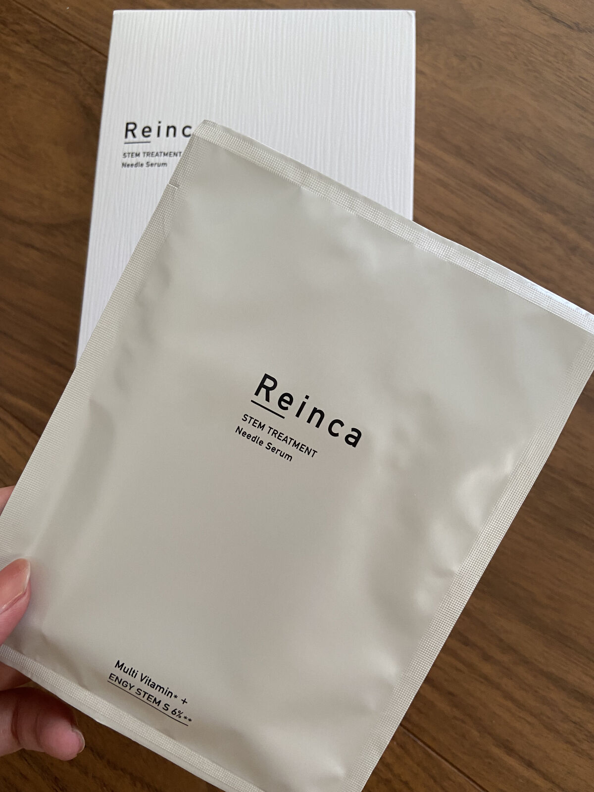 ステムトリートメント ニードルセラム/Reinca/シートマスク・パックを使ったクチコミ（1枚目）