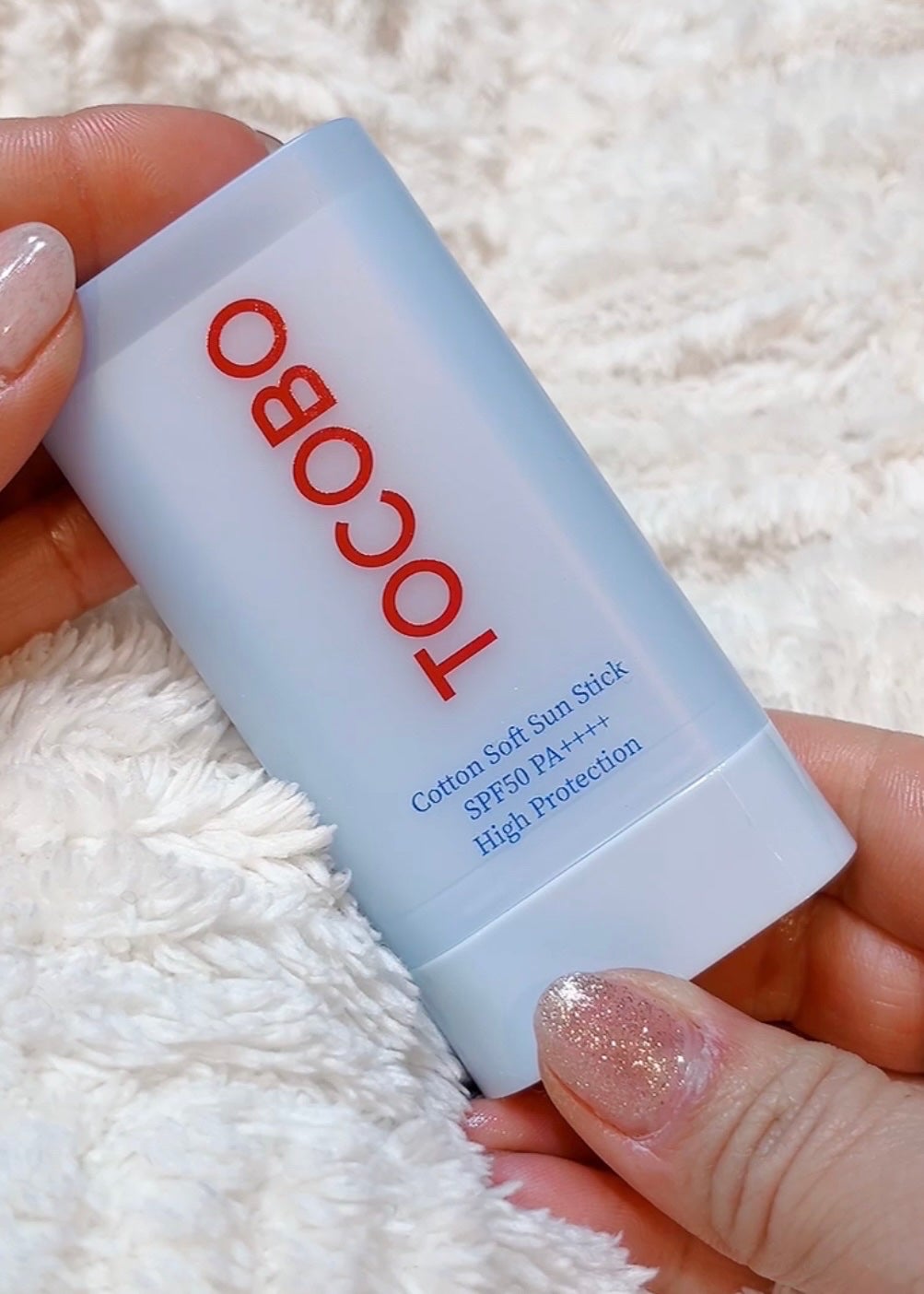 コットンソフトサンスティック/TOCOBO/日焼け止めスティックを使ったクチコミ(2枚目)