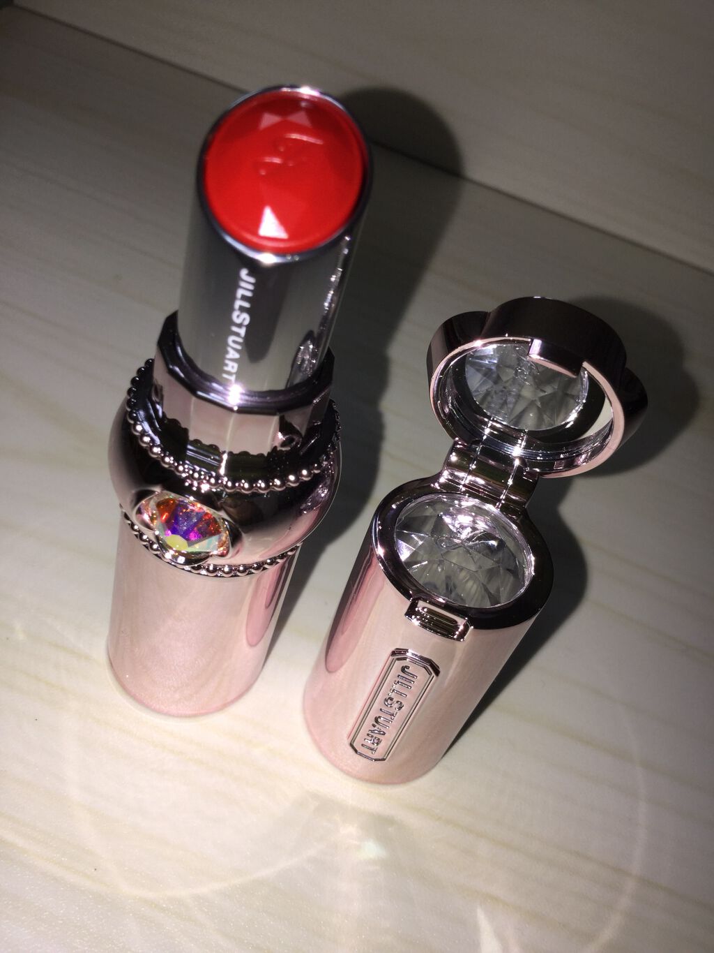 ルージュ リップブロッサム ダズリングワンダーランド/JILL STUART/口紅を使ったクチコミ(3枚目)