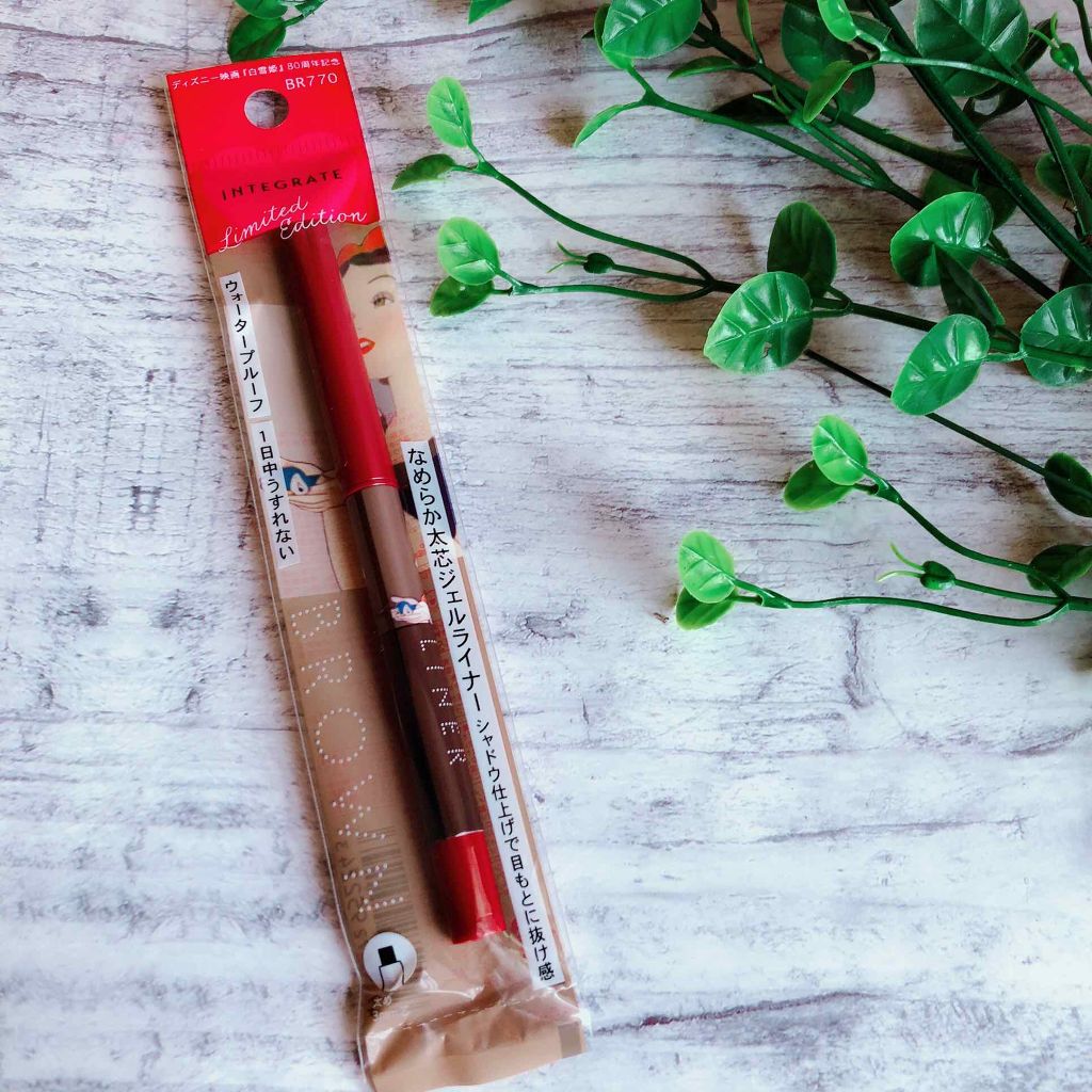 スナイプジェルライナー/インテグレート/ジェルアイライナーを使ったクチコミ（1枚目）