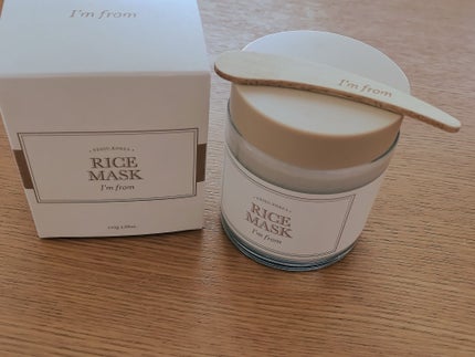 RICE MASK/I'm from/洗い流すパック・マスクを使ったクチコミ(1枚目)