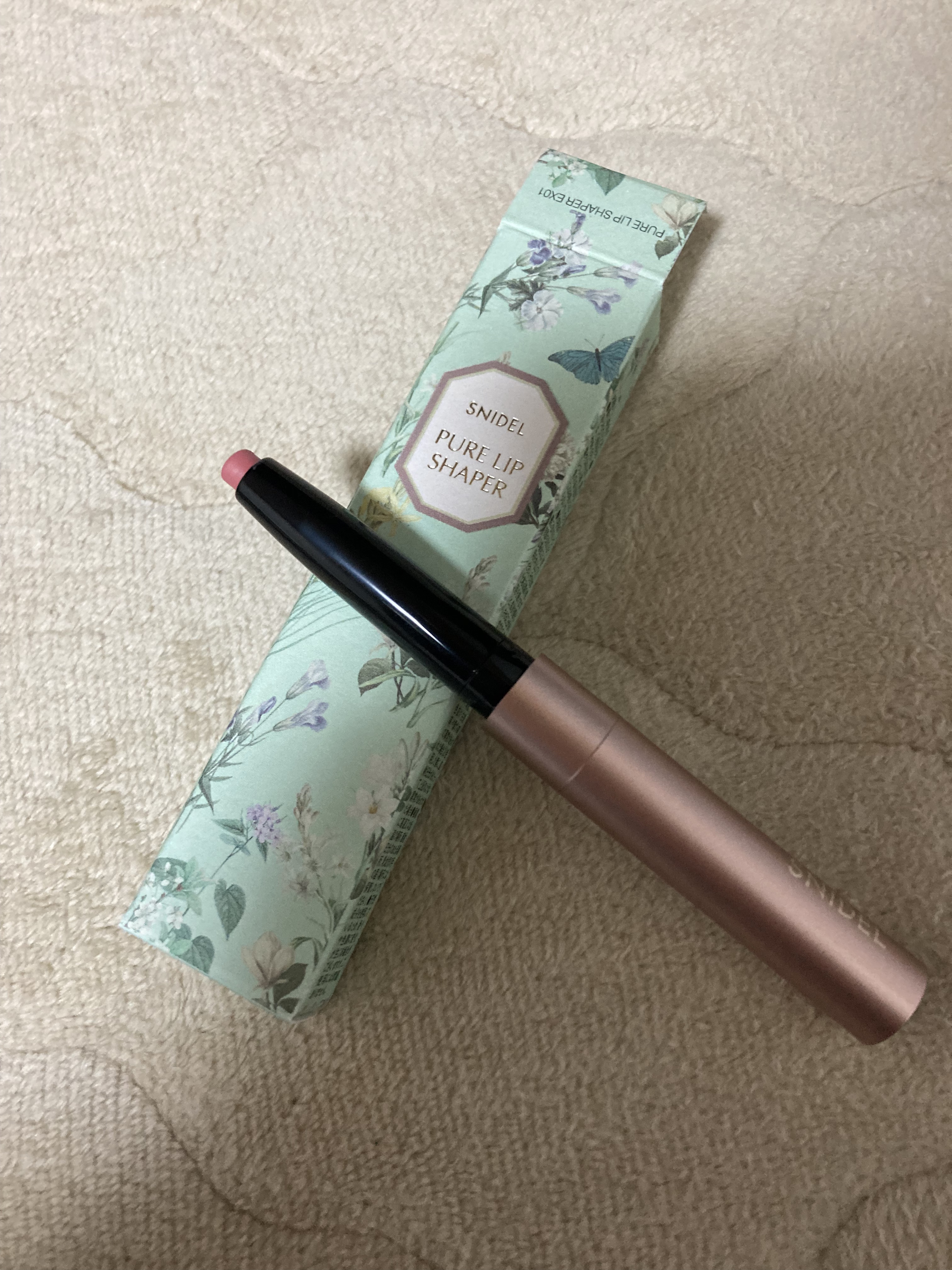 SNIDEL BEAUTY ピュア リップ シェイパーのクチコミ「SNIDEL BEAUTY ピュア リップ シェイパー EX01 Sweetpie Pink
.....」（1枚目）