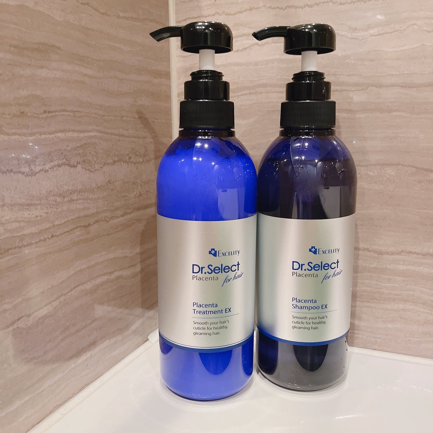 プラセンタ シャンプー EX/トリートメント EX/Dr.Select/市販シャンプーを使ったクチコミ(2枚目)