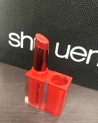 ルージュ アンリミテッド アンプリファイド/shu uemura/口紅を使ったクチコミ（1枚目）