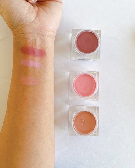 ムードミックスクリームブラッシャー/MAD PEACH/ジェル・クリームチークを使ったクチコミ(5枚目)