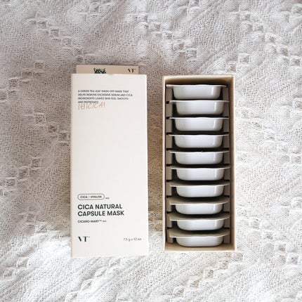 シカナチュラル カプセルマスク/VT/洗い流すパック・マスクを使ったクチコミ(5枚目)