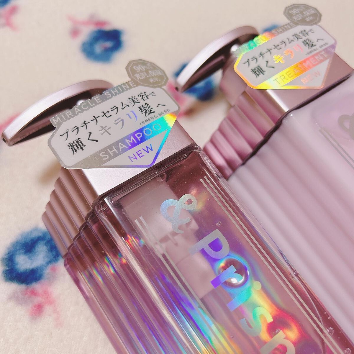 ミラクル シャイン シャンプー/ヘアトリートメント/&Prism/市販シャンプーを使ったクチコミ(3枚目)