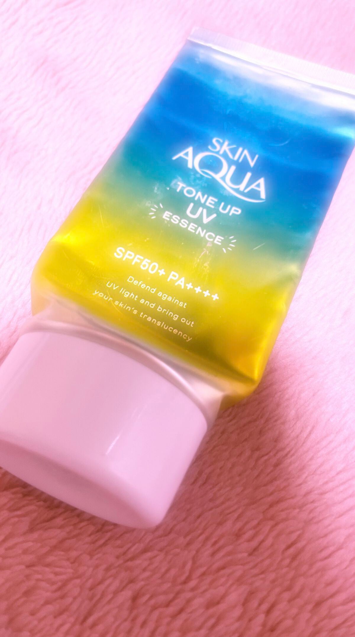 スキンアクア トーンアップUVエッセンス/スキンアクア/日焼け止めクリームを使ったクチコミ(1枚目)