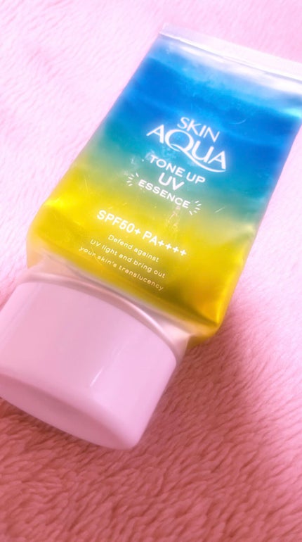 スキンアクア トーンアップUVエッセンス/スキンアクア/日焼け止めクリームを使ったクチコミ(1枚目)