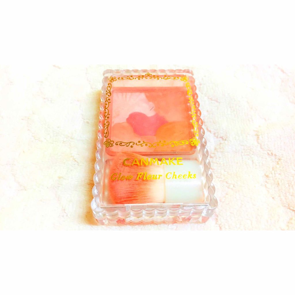 グロウフルールチークス/キャンメイク/パウダーチークを使ったクチコミ(1枚目)