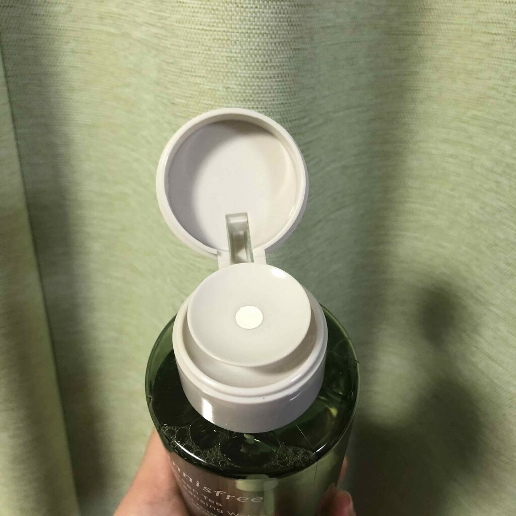 グリーンティー クレンジングウォーター/innisfree/クレンジングウォーターを使ったクチコミ(2枚目)