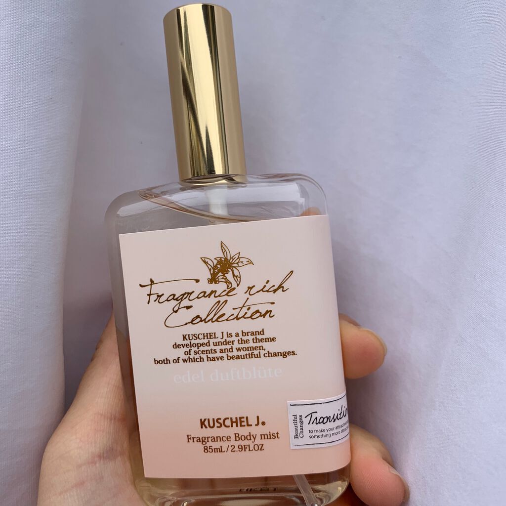 クシェルヨットフレグランスボディーミストエデルドゥフトブリューテ/KUSCHEL J/香水(レディース)を使ったクチコミ(1枚目)